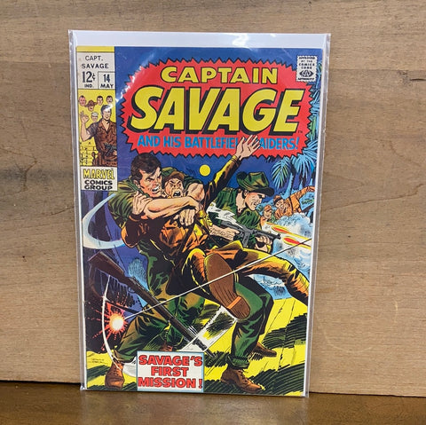 Captain Savage and his Battlefield Raiders #14