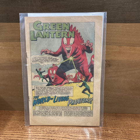 Green Lantern #6(Low Grade)Key Issue
