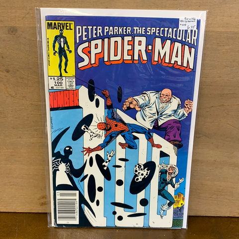 Spectacular Spiderman #100
