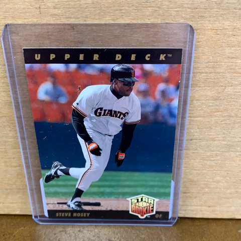 Steve Hosey: San Francisco Giants(1993) #15 Rookie