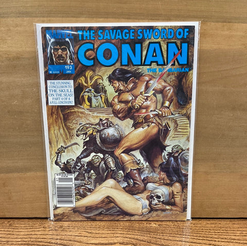 Savage Sword of Conan #193