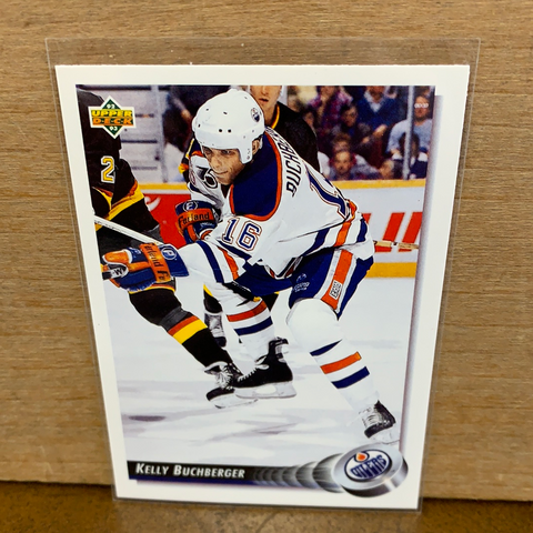 Kelly Buchberger: Edmonton Oilers(1992) #123