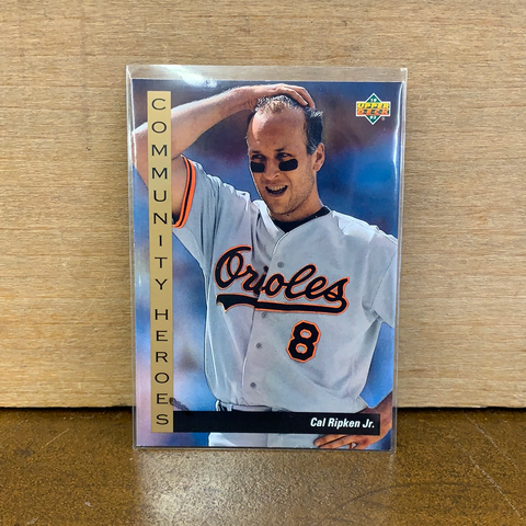 Cal Ripken Jr: Baltimore Orioles(1992) #36 Community Heroes