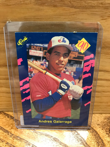 Andres Galarraga(Montreal Expos) 1990 Classic Baseball #115