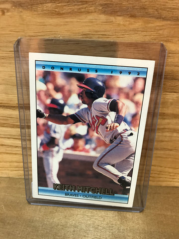 Keith Mitchell(Atlanta Braves) 1992 Donruss #508