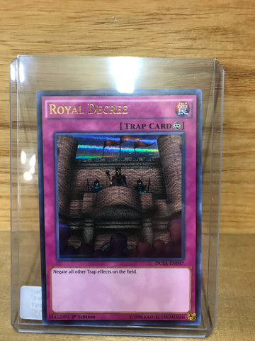 Royal Decree(DUSA-EN047)