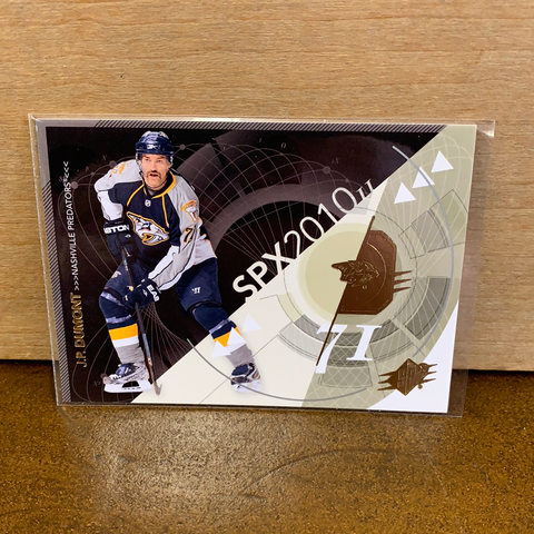 J.P. Dumont: Nashville Predators(2010) SPX #55