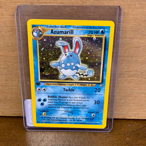 Azumarill(1st Edition Holo)