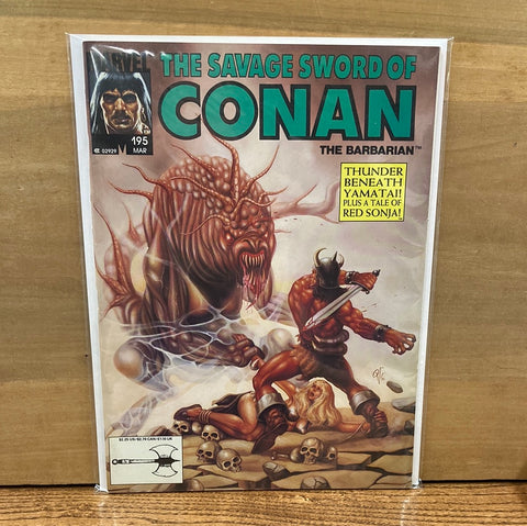 Savage Sword of Conan #195