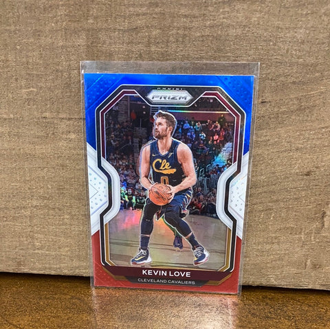 Kevin Love(2020-21) Prizm Red White Blue #242