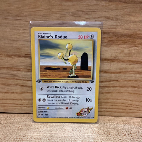 Blaine's Doduo(1st Edition)