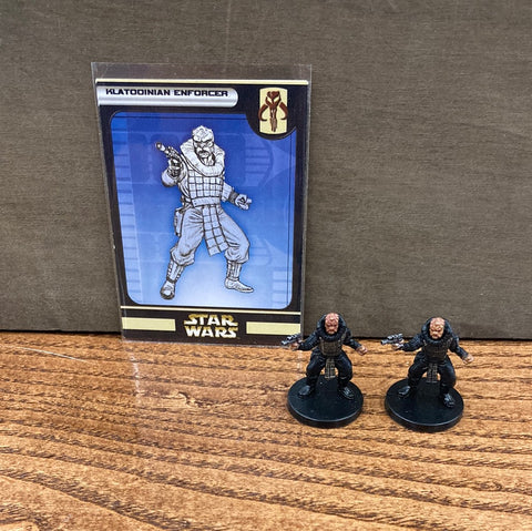 Klatooinian Enforcer(Set of 2) 54/60