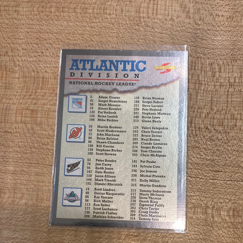 Checklist: Atlantic Division(Black Ice)