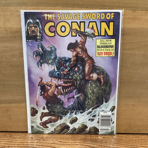 Savage Sword of Conan #187