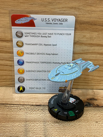USS Voyager(w/Card)