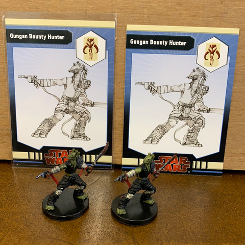 Gungan Bounty Hunter 28/40(Set of 2) - The Frugal Dutchman