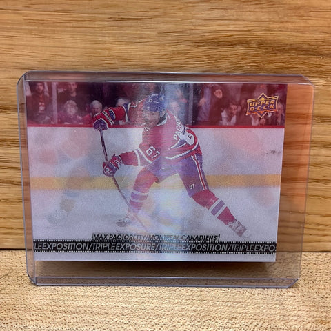 Max Pacioretty(2017-18) Triple Exposure # TE-3