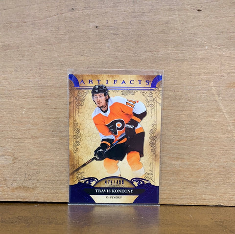 Travis Konecny: Philadelphia Flyers(2020-21) #74 Artifacts 475/499