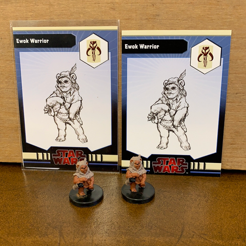 Ewok Warrior 25/40 (Set of 2)
