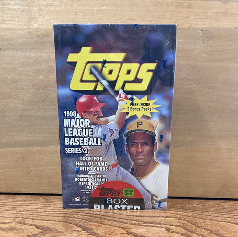 Topps 1998 MLB Series 2 Sealed Blaster Box