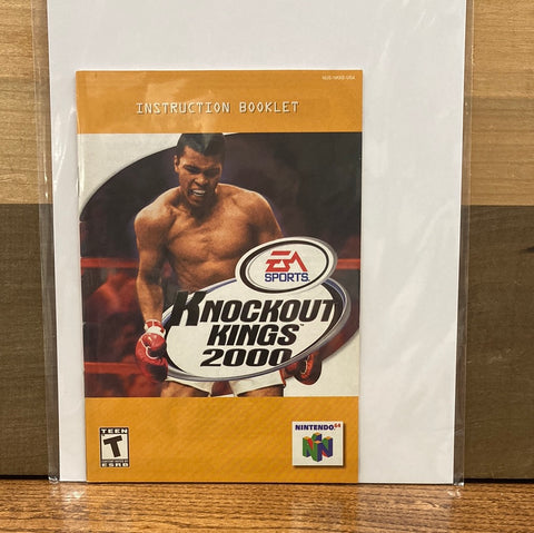 Knockout Kings 2000(Manual Only)