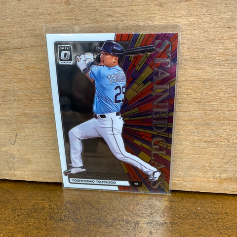 Yoshitomo Tsutsugo: Tampa Bay Rays(2020) Donruss Optic Stained Glass #SG-14