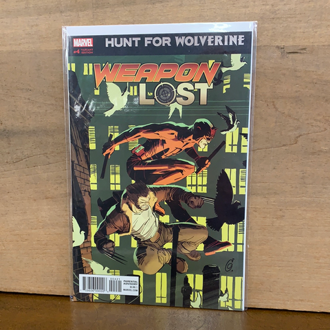 Hunt for Wolverine: Weapon Lost #4(Variant)