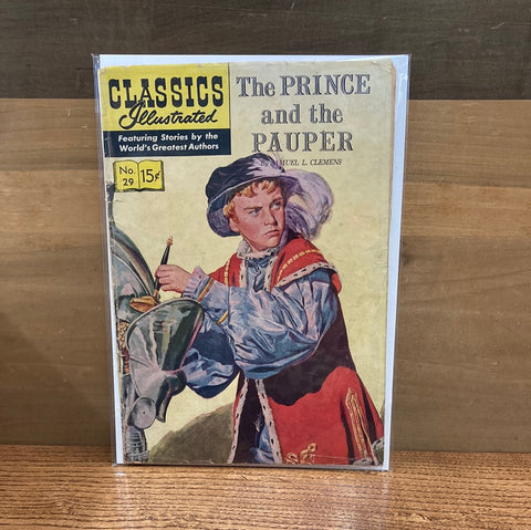 Classics Illustrated #29: The Prince and the Pauper
