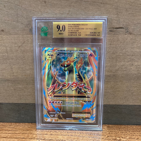 M Charizard EX(Full Art) MNT 9.0