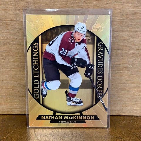 Nathan Mackinnon(Gold Etchings)