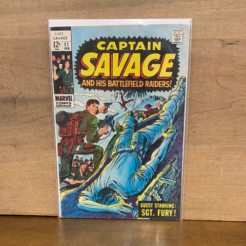Captain Savage and his Battlefield Raiders #11