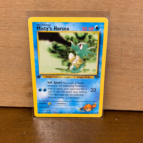 Misty's Horsea(1st Edition)