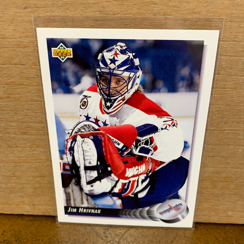 Jim Hrivnak: Washington Captials(1992) #151