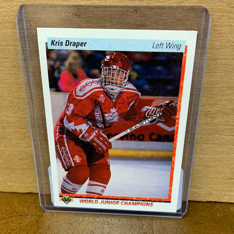 Kris Draper: World Junior Champions(1990)