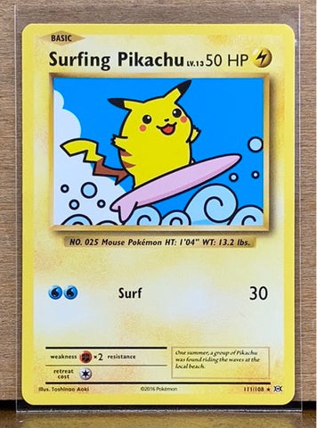 Surfing Pikachu(Secret Rare)