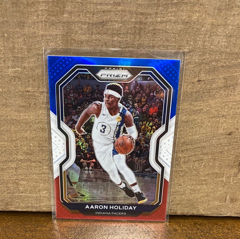 Aaron Holiday(2020-21) Prizm Red White Blue #74