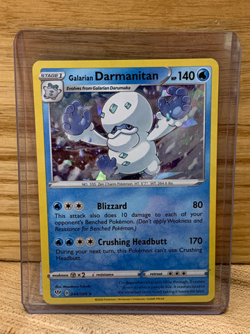 Galarian Darmanitan(Cracked Ice Deck Exclusive)
