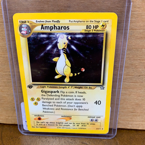Ampharos(1st Edition Holo)