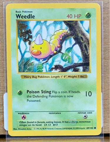 Weedle(Shadowless)
