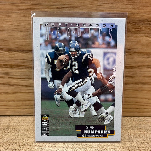 Stan Humphries: San Diego Chargers(1996) Collectors Choice #1