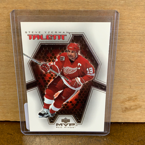 Steve Yzerman: Detroit Red Wings(2001) MVP Talent #MT6