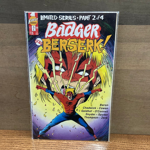 Badger Goes Berserk #2(of 4)