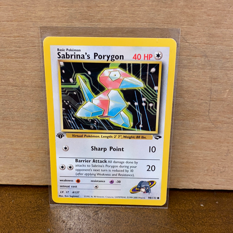 Sabrina's Porygon(1st Edition)