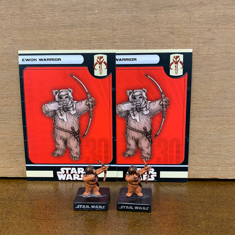 Ewok Warrior 43/60(Set of 2)