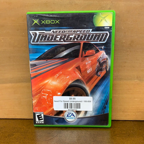 Need For Speed Underground