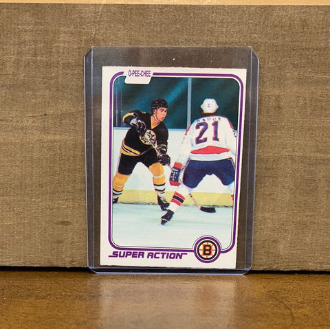 Ray Bourque: Boston Bruins(1981) OPeeChee #17