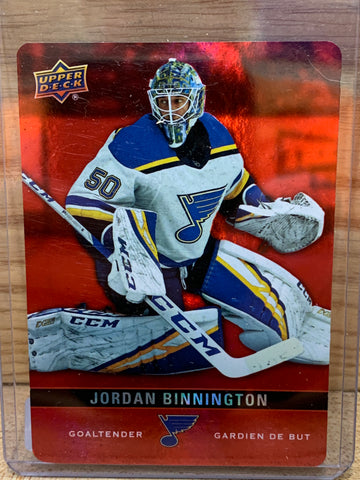Jordan Binnington (Red Die Cut)