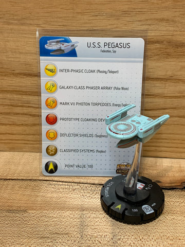 USS Pegasus(w/Card)