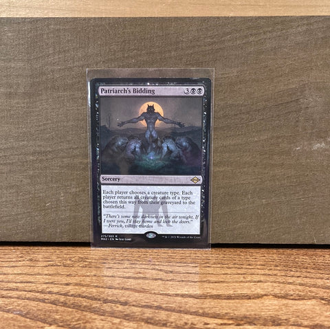 Patriarch's Bidding