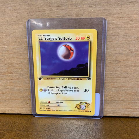 Lt. Surge's Voltorb(1st Edition)